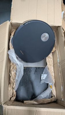 une boîte en carton contenant des toilettes