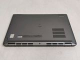 the back side of a laptop with the bottom panel removed
