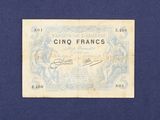 an old french bank note with a picture of a man on it