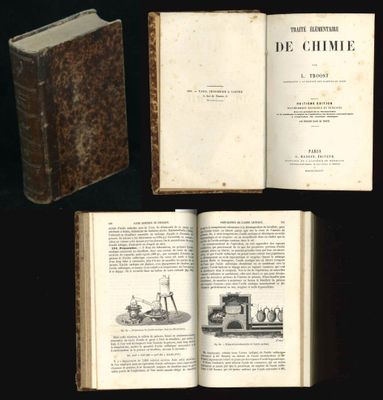 L. Troost, Traité élémentaire de chimie, Ed Masson 1884, 1 v… - Photo 1