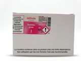emballage d'une boîte de médicaments portant une étiquette