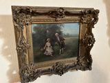 une photo d'un tableau accroché au mur