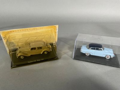 Ensemble de 2 miniatures 1/43ème :