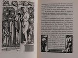 an open book with a picture of a man and a woman on it
