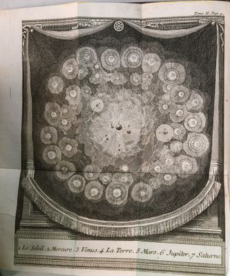 un vieux livre sur lequel est dessiné une horloge