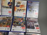 a lot of video games on display on the table