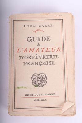 louis carre ' s guide to l ' amateur d ' orverterie francaiss by louis carre