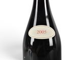 an image of a bottle of wine with a label on it