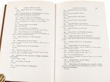 a book open to a list of food and drinks