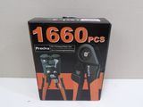 a box with a picture of a pair of electrical tools