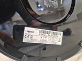 a close up of a close up of a speaker with a label on it