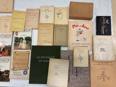 many books that are on the table together