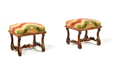 pair of antique stools with colorful upholstered upholstered upholstered upholstered upholstered upholstered upholstered