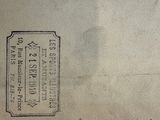 a close up of a piece of paper with writing on it