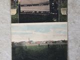 une photo d'une carte postale représentant un bâtiment