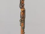an image of a flute made out of wood and metal