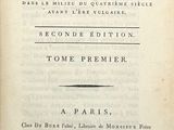 un vieux livre dont le titre est en français