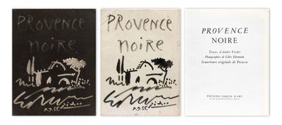 three book covers with black and white images of buildings and trees