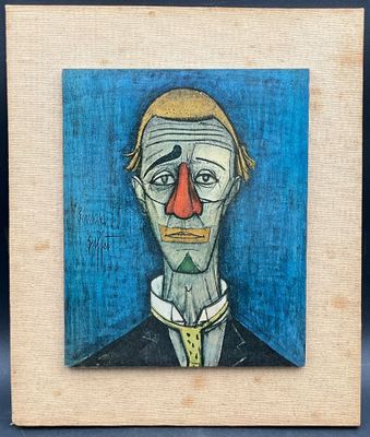 une image représentant un tableau d'un homme portant un nez de clown