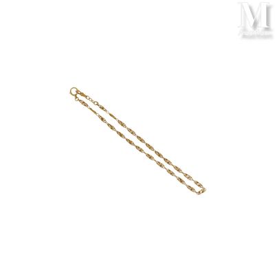 a close up of a chain on a white background