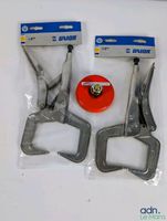 Lot de 2 pinces-étaux pour soudeur de la marque UNIOR et une…