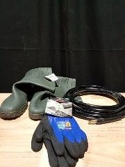 Lot de 3 articles Bottes de jardin Dunlop 44