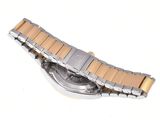 an image of a close up of a watch on a white surface