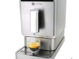 a coffee machine that has a cup of coffee in it