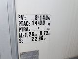 a sign on the door of a white refrigerator