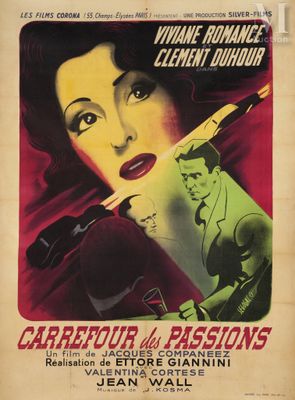 a poster for the movie carrour de passions