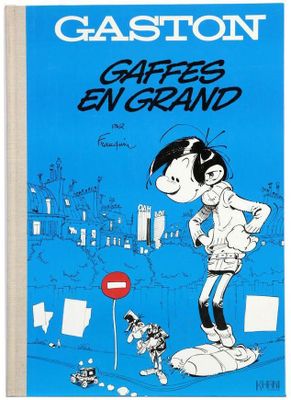 la couverture d'un livre sur laquelle figure un personnage de bande dessinée