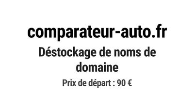 Nom de domaine comparateur-auto.