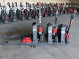 many different types of hand trucks parked in a warehouse
