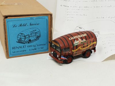 LE PETIT NAVIRE (résine, 1/50ème, sorti en 1986) monté :