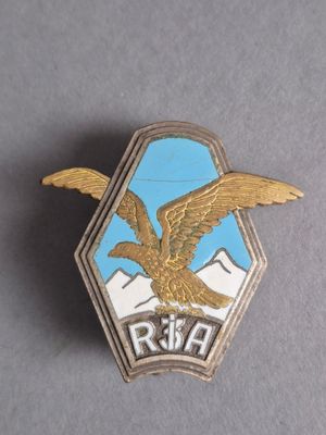 une image représentant un pin's sur lequel est représenté un oiseau