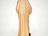 a statue of a woman with a veil on her head