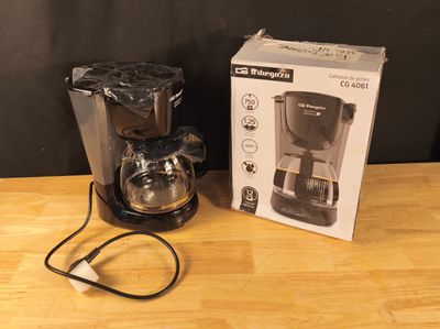 Cafetière à filtre Orbegozo CG 4061 750 W 12 tasses Noire