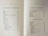 a book with a list of french wines on it