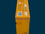 a yellow box that is sitting on top of a table