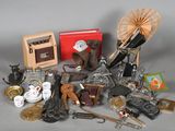 a lot of items that are sitting on a table