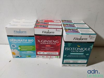 three boxes of filorm depifating soap sitting on a counter