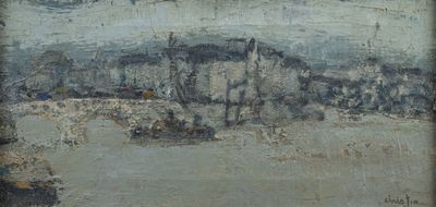 Pierre CHRISTIN (né en 1935) La Seine à Paris - Photo 1