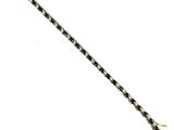 an image of a black and white diamond bracelet on a white background