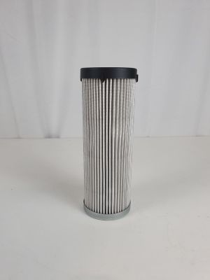 a close up of a fuel filter on a white background