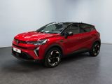 un SUV Toyota C-HR rouge garé dans une pièce blanche