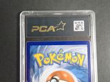 the pokemon game is in a plastic case on a table
