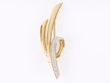 une image d'une broche en or et diamants