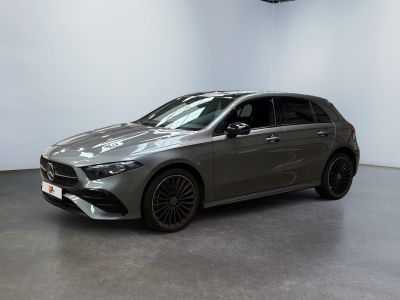 mercedes cla shooting star in a showroom