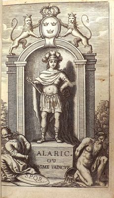 SCUDERY (Georges de). ALARIC OU ROME VAINCUE. Poème héroïque dédié à l - Photo 1