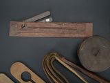 a lot of tools that are laying out on the table